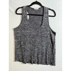 Ultra Teeze Tank Top Women's 2X Heathered‎ Racerback Sleeveless Casual Top